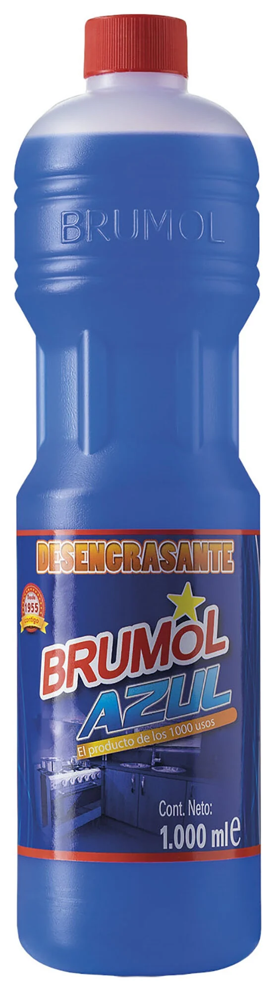 Desengrasante azul Brumol 1l