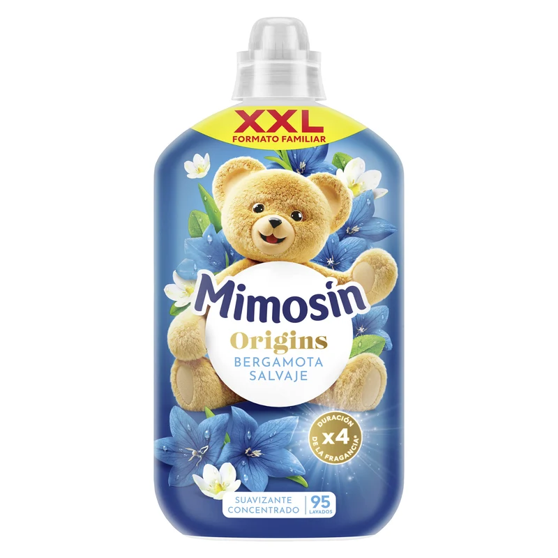 Suavizante concentrado bergamota xxl Mimosin 95d