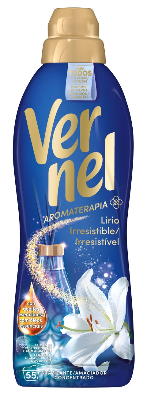 Suavizante concentrado blue Vernel 55d