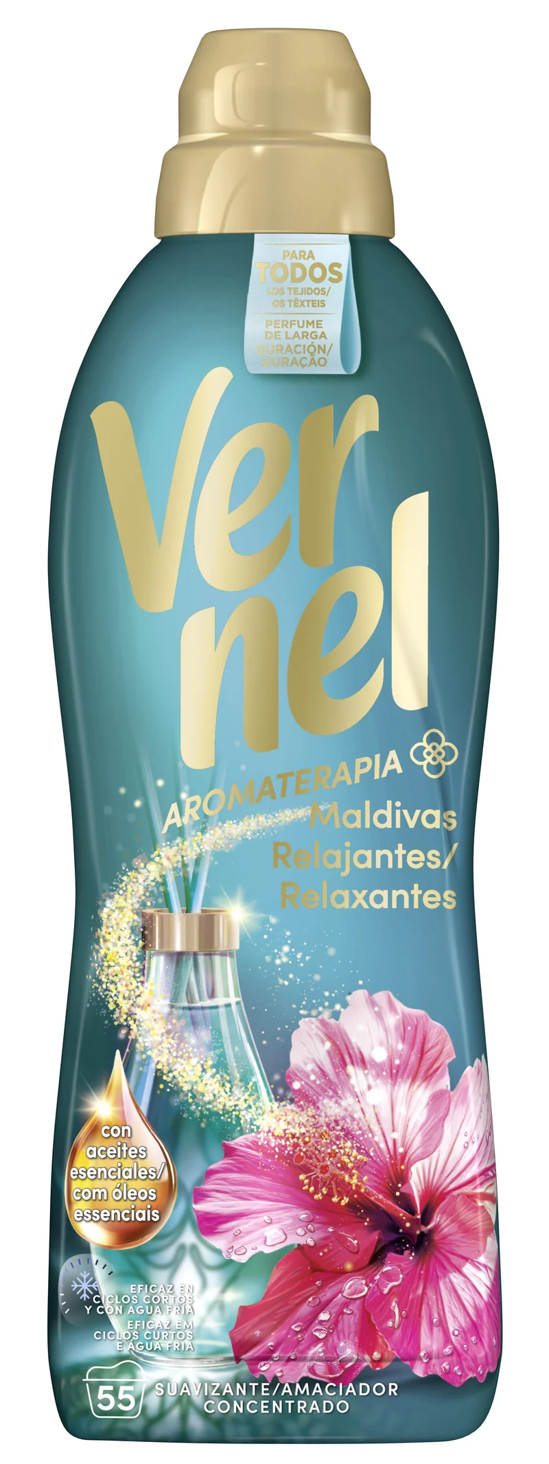 Suavizante concentrado maldivas Vernel 55d