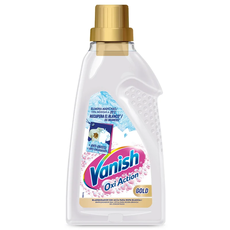 Quitamanchas gel gold white Vanish 690ml