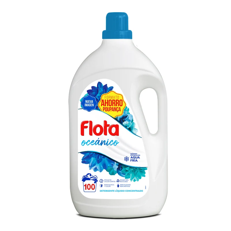 Detergente gel líquido Flota 100d
