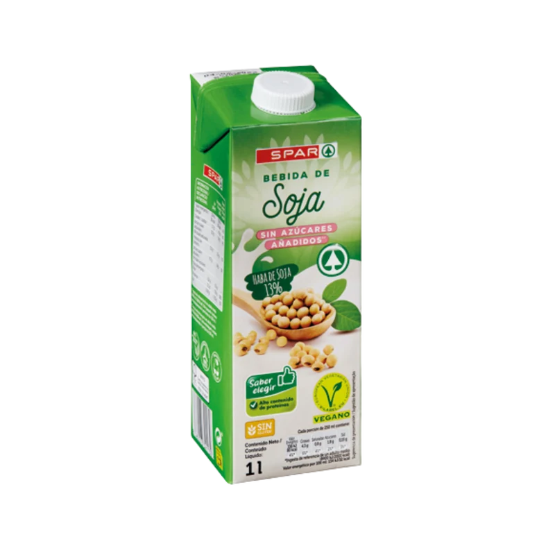 Bebida de Soja SPAR Sin Azúcar