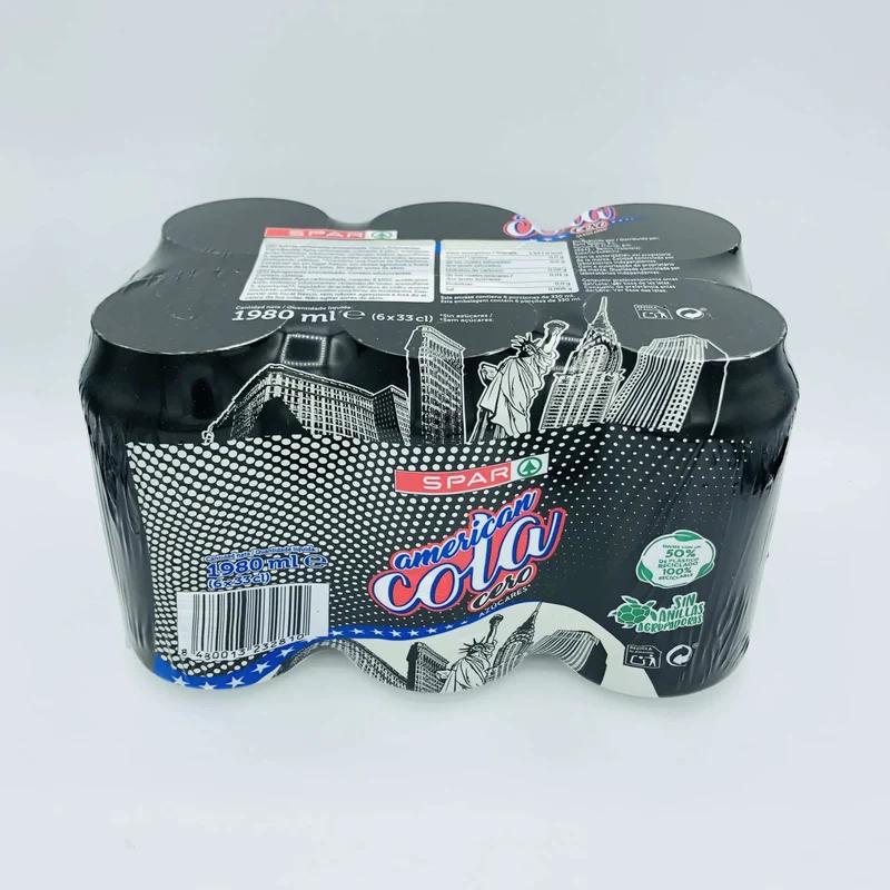 American Cola Cero SPAR 6x33cl