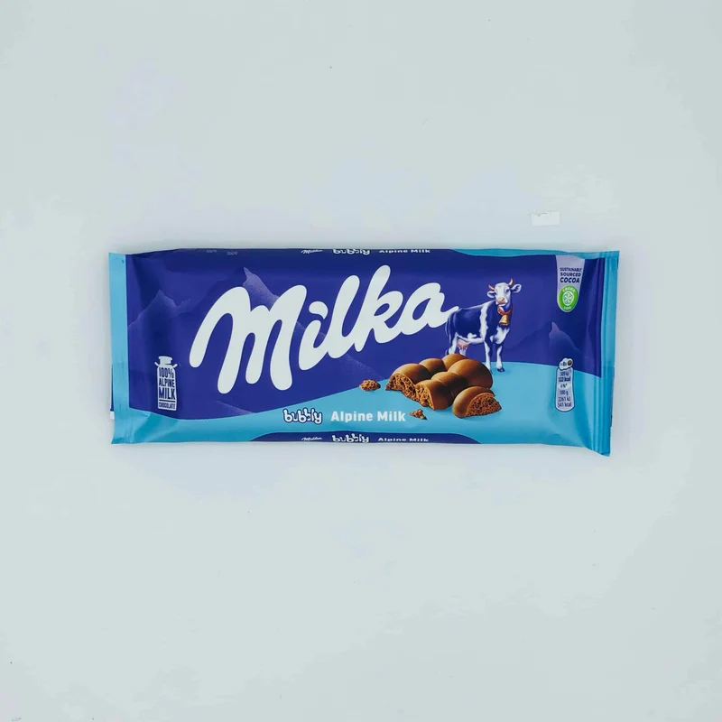 Chocolate Milka Bubbly 90g