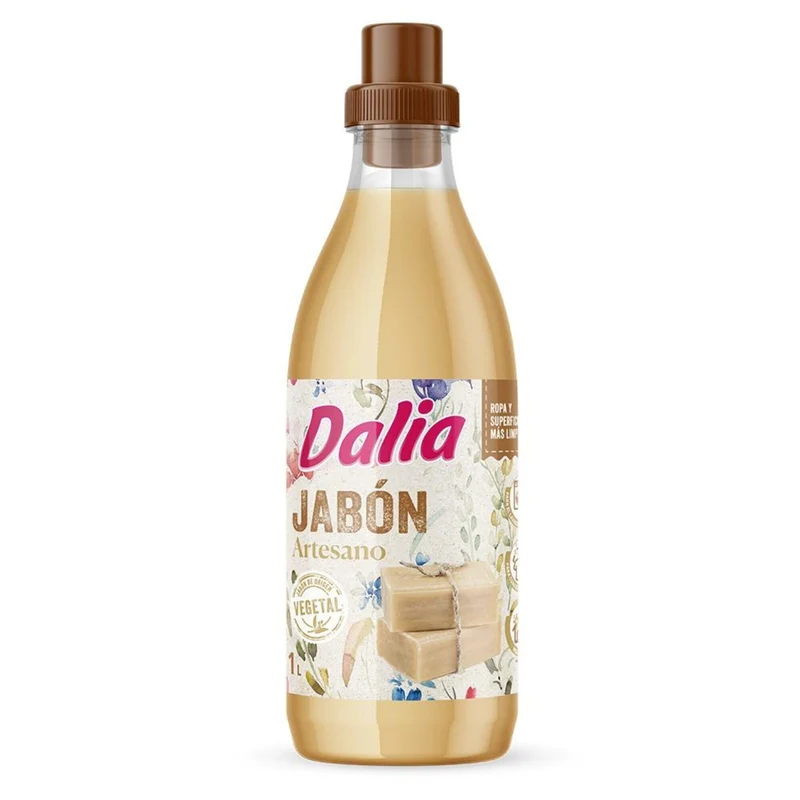 Jabón natural líquido dalia 28d