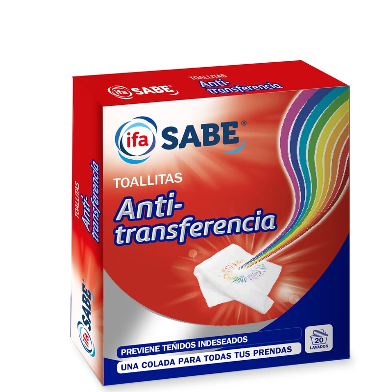 Toallitas anti-transferencia Ifa sabe 20u