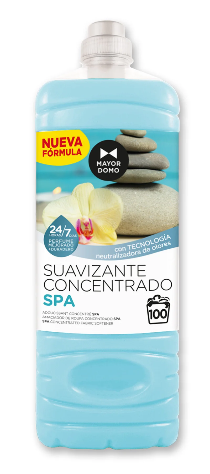 Suavizante concentrado spa Mayordomo 100d