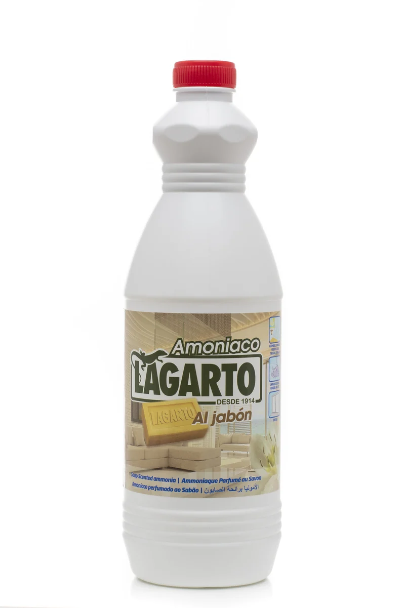 Amoniaco perfumado con jabon Lagarto1.5l
