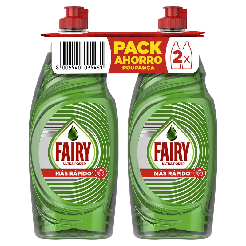 Lavajillas a mano ultra poder Fairy p2 654ml/u