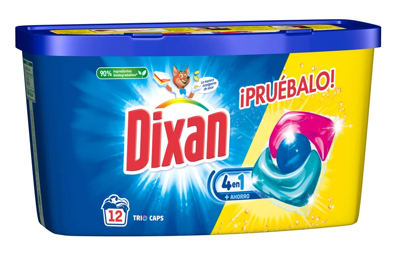 Detergente capsulas liquidas Dixan 12d