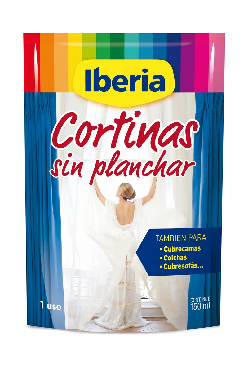 Tratamiento ropa tinte cortinas sin planchar Iberia 150ml