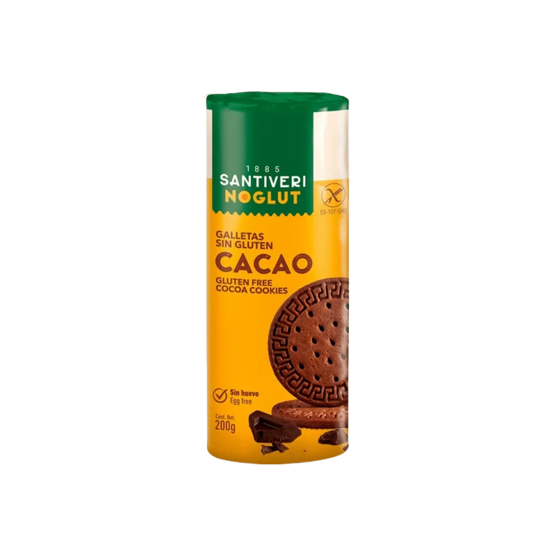 Santiveri Galletas Cacao Sin Gluten