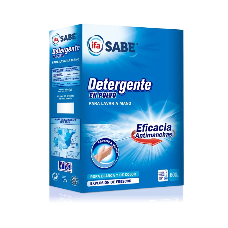 Detergente a mano polvo Ifa sabe 600g