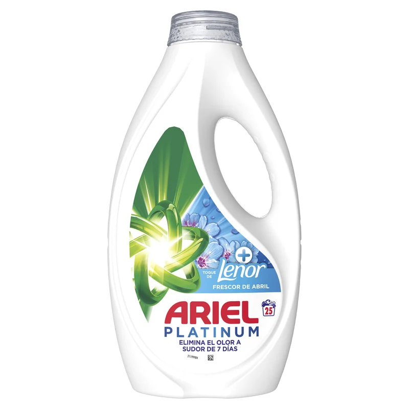 Detergente líquido frescor de abril Ariel 25d