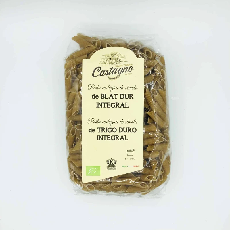 Macarrones Integrales Castagno Bio 500g