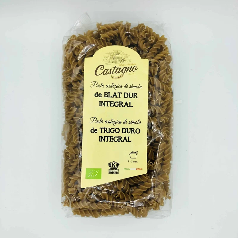 Espirales Integrales Castagno Bio 500g