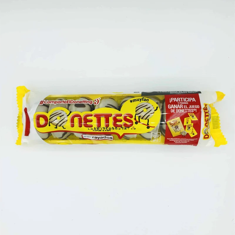 Donettes Rayados 8u