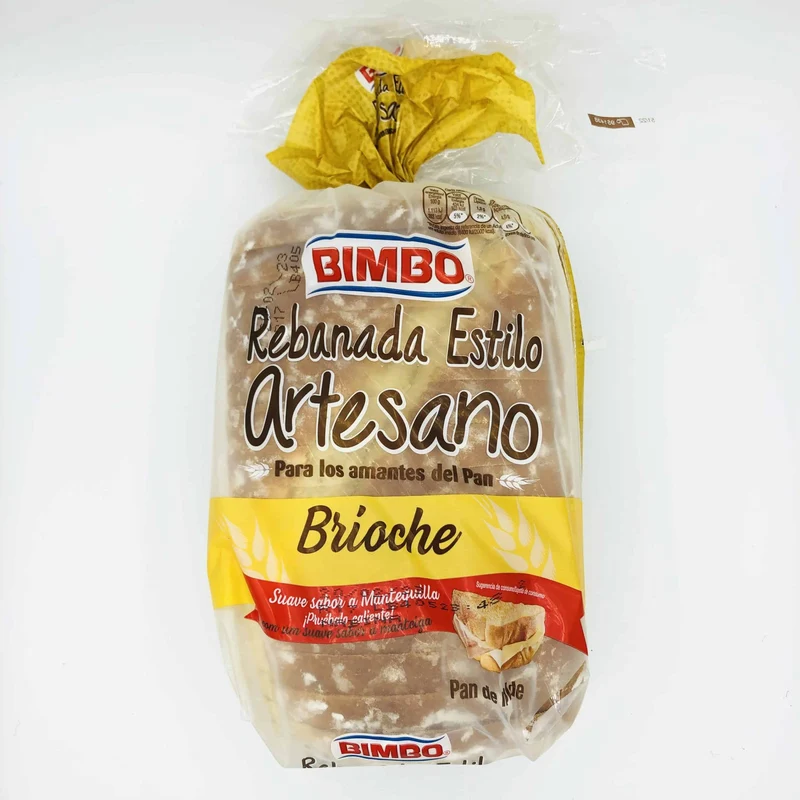 Bimbo Rebanada Estilo Artesano Brioche 550g
