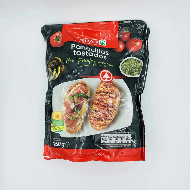 Panecillos Tostados con Tomate y Orégano SPAR
