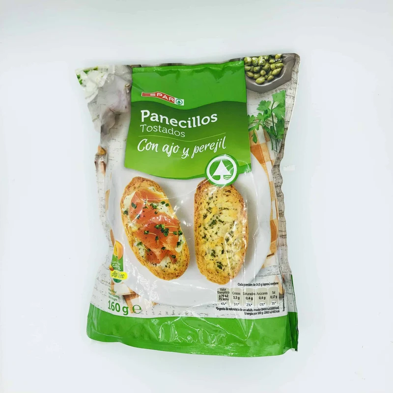 Panecillos Tostados con Ajo y Perejil SPAR