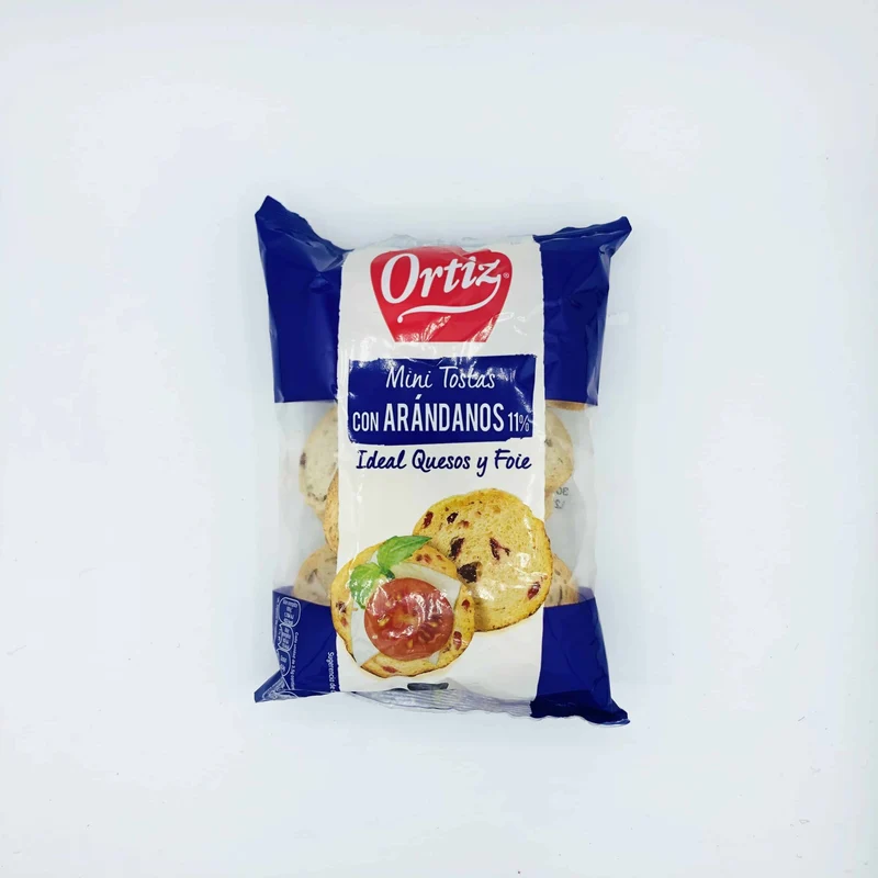 Tostas con Arándanos Ortiz 90g