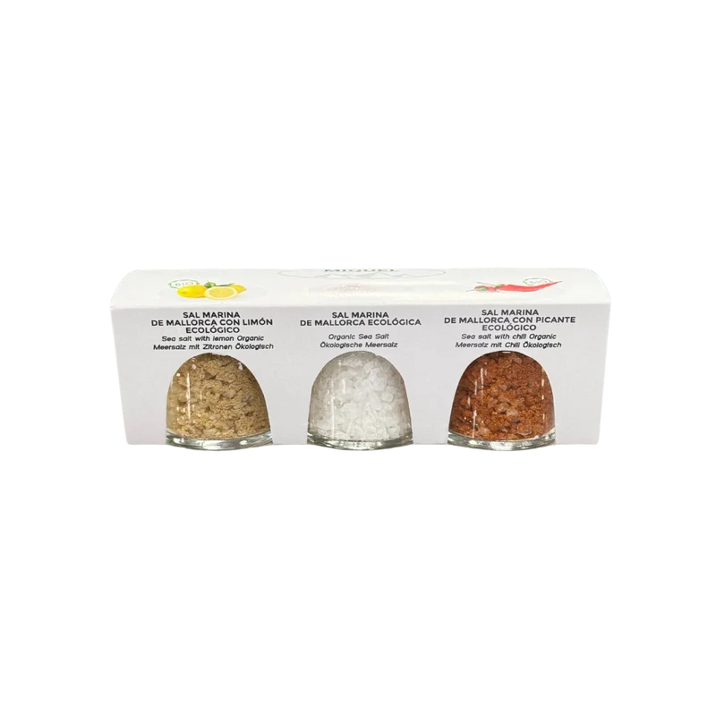 Sal Miquel Limón, Natural, Chili 3x30g