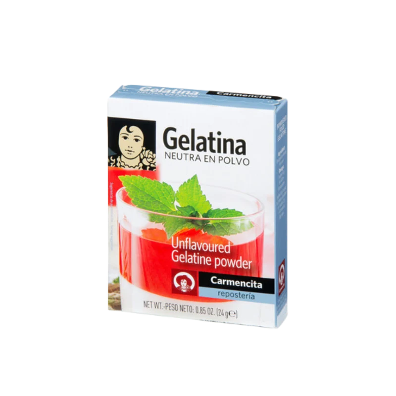 Gelatina Neutra en Polvo Carmencita 24g