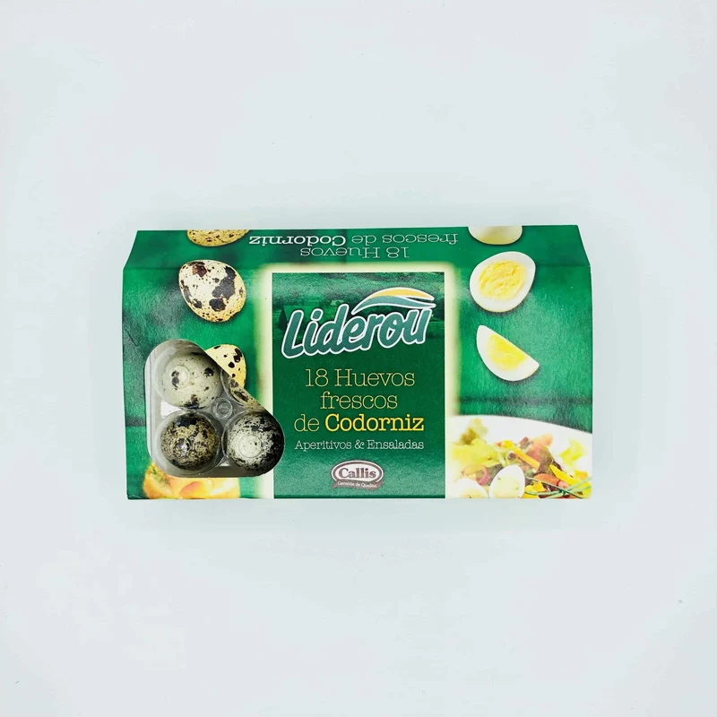 Huevos de Codorniz Liderou 18u