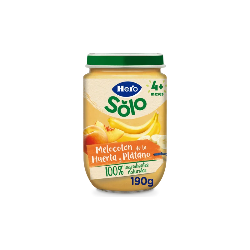 Hero Solo Melocotón de la Huerta y Plátano