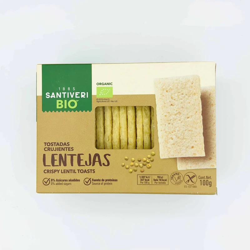 Santiveri Tostadas BIO Lentejas