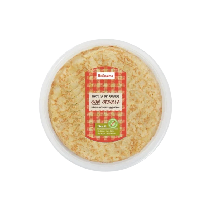 Tortilla de Patatas con Cebolla