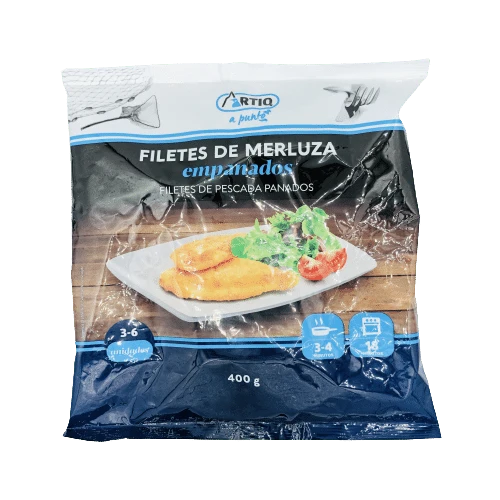 Filetes de Merluza Empanados SPAR 400g