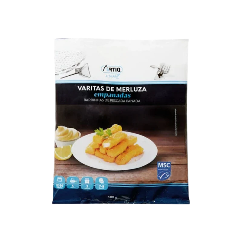 Varitas de Merluza Empanadas SPAR 400g