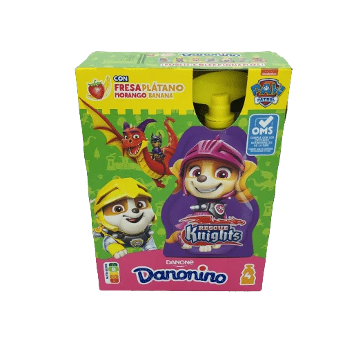 Danonino para Llevar Fresa-Plátano 4u