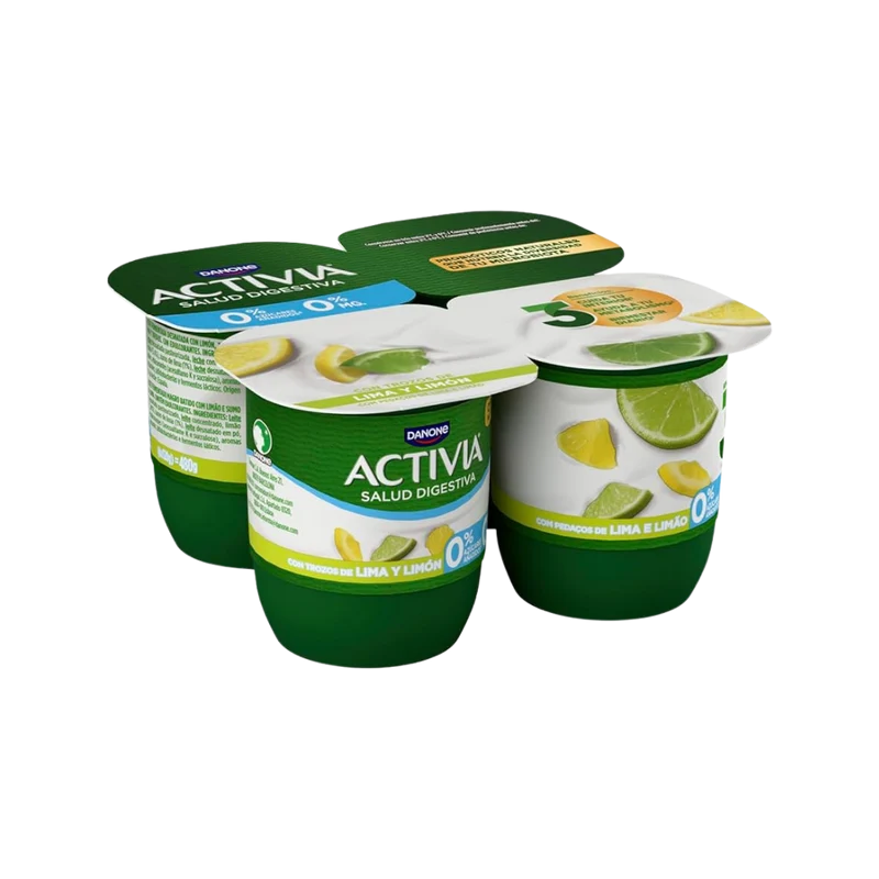 Activia 0% con Lima Limón
