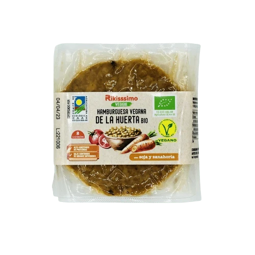 Hamburguesa Vegana de la Huerta Rikisssimo 2x80g