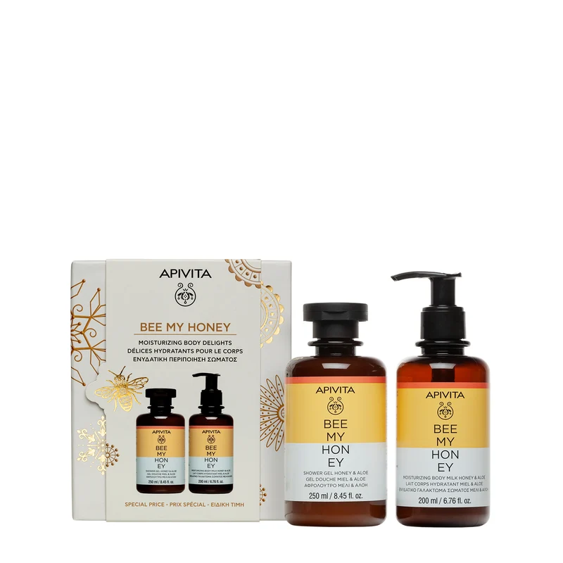 Apivita Bee My Honey Gel De Baño 250ml + Leche Corporal 200ml