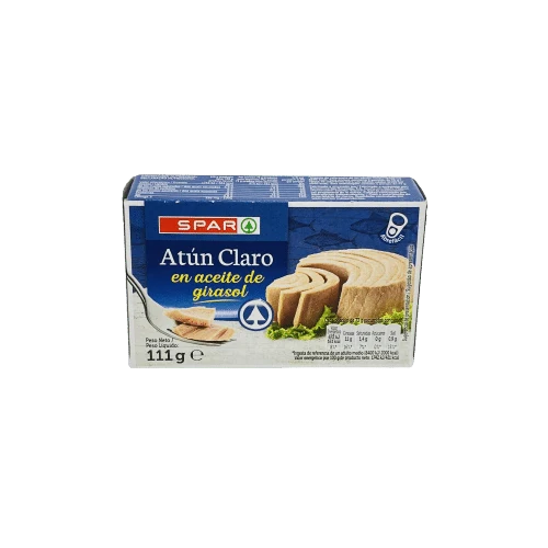 Atún Claro en Aceite de Girasol SPAR 105g