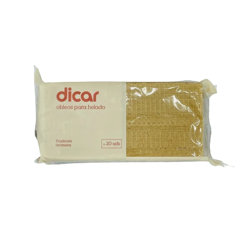 Dicar Obleas para Helado