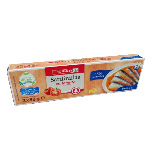 Sardinillas SPAR en Tomate P2