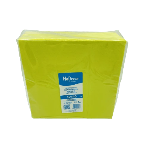 Servilleta Color Bambú Hodecor 40x40cm 50u