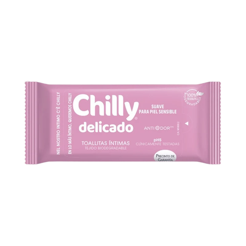 Toallitas Íntimas Chilly Delicadas 12u