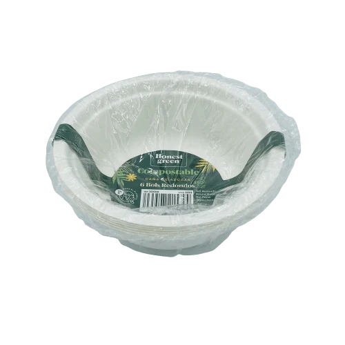 Bol Compostable Honest Green 350cc 6u