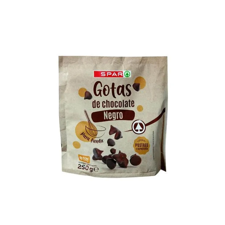 Gotas de Chocolate Negro SPAR