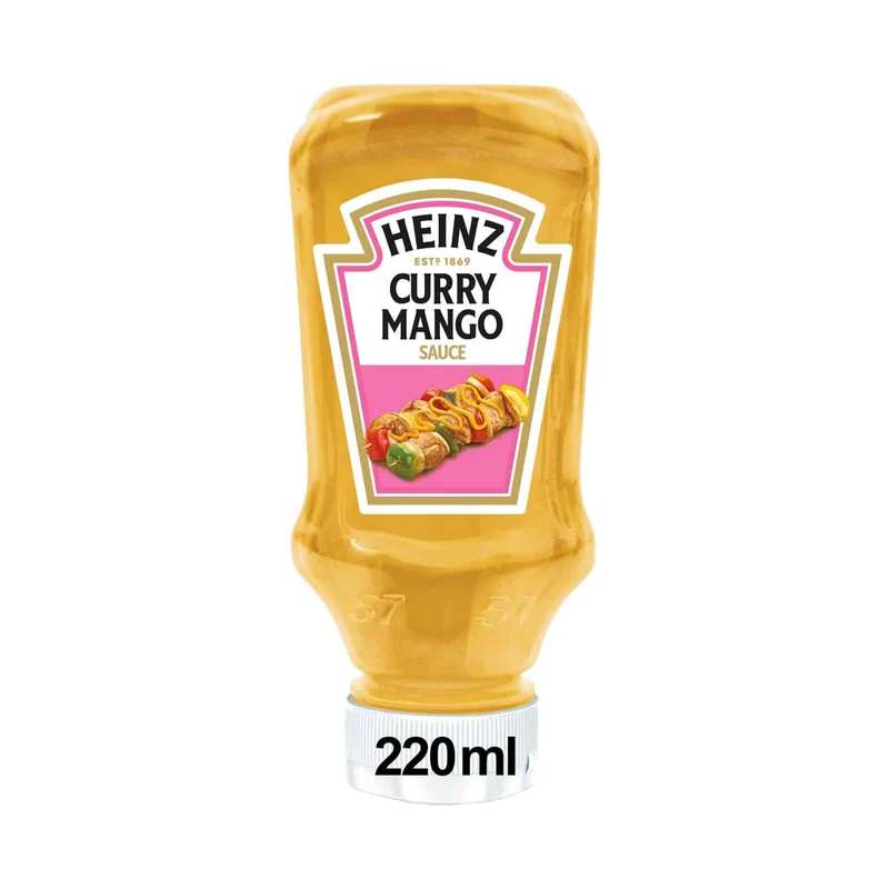 Salsa Heinz Curry Mango 220ml