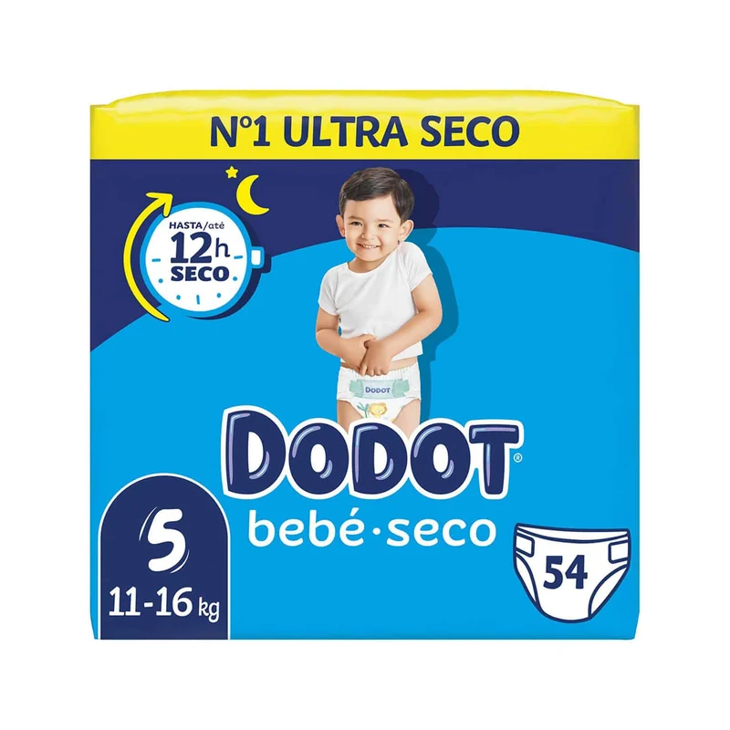 Pañal Dodot Talla 5 54u