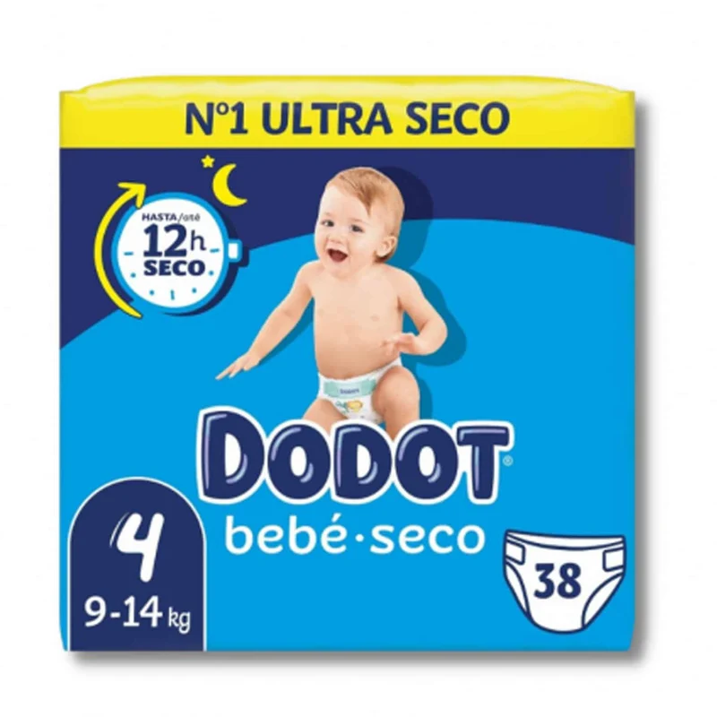 Pañal Dodot Talla 4 38u