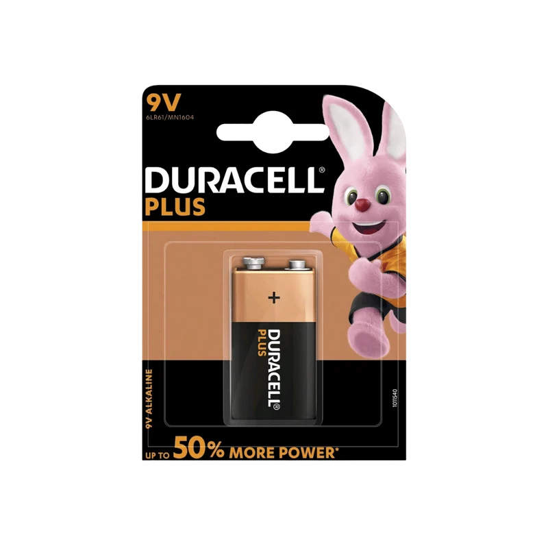 Duracell Pilas 9V 6LR61
