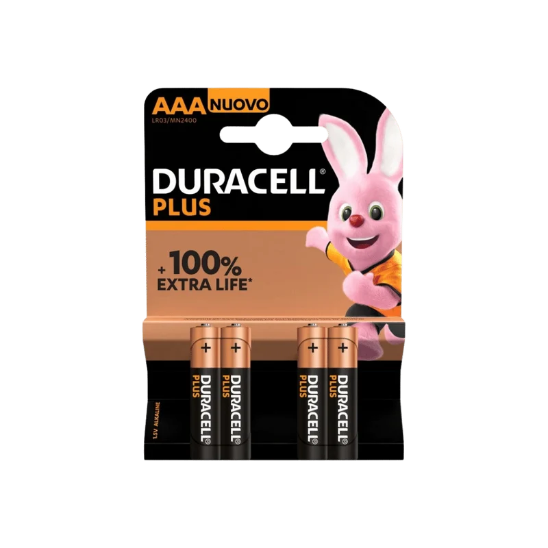 Duracell Pilas AAA LR03